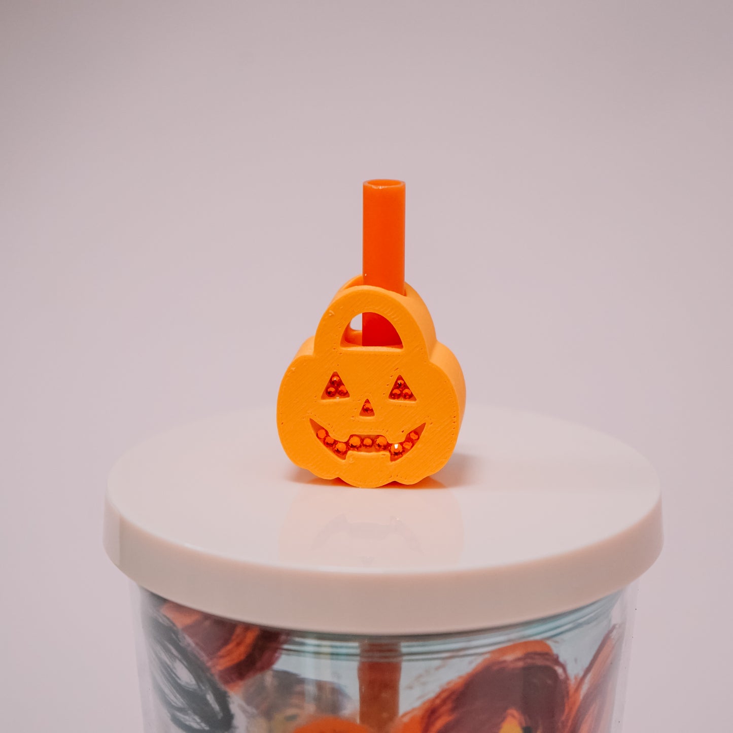 Candy Bucket Straw Charm