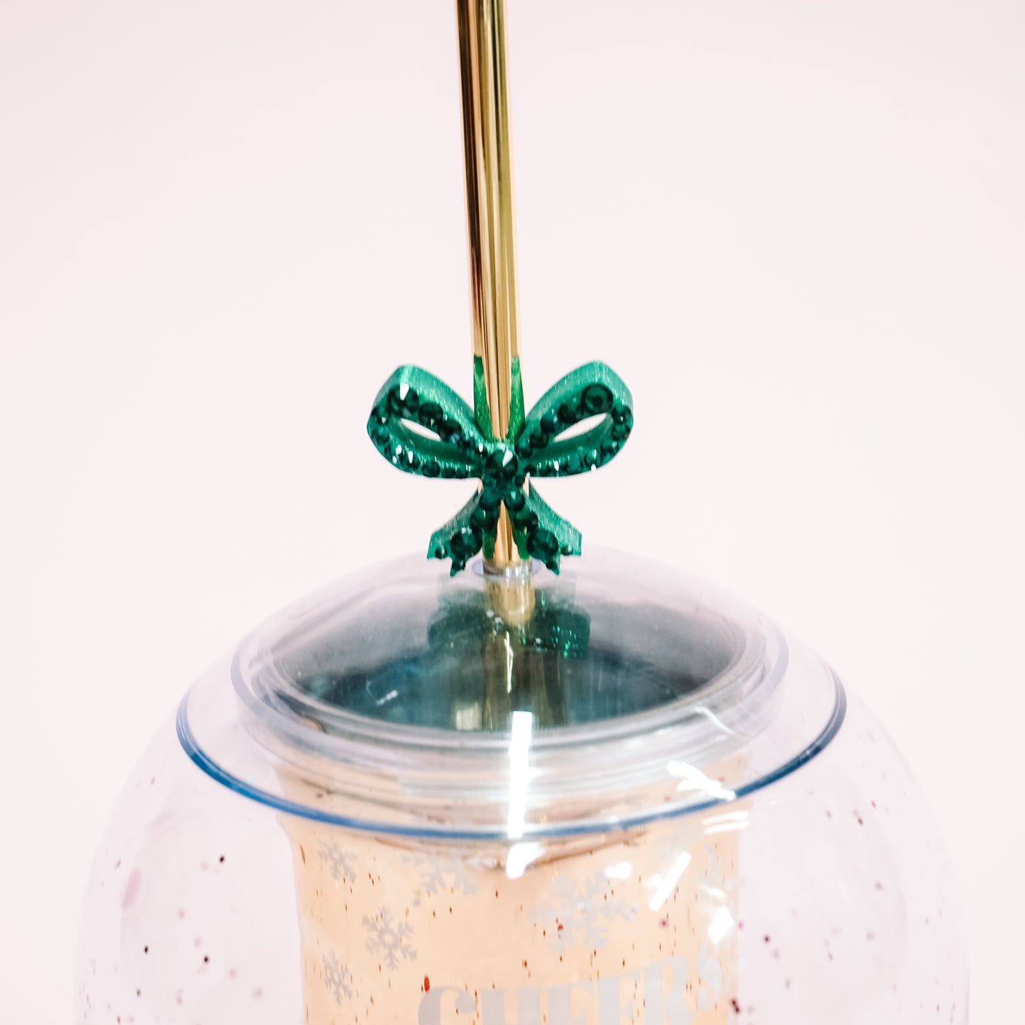 Bow Straw Charm