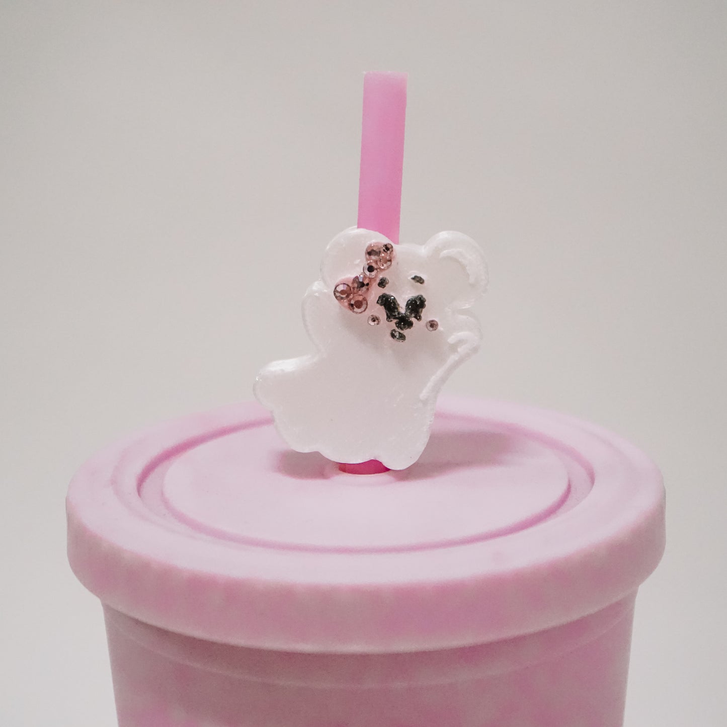 Cutie Ghostie Straw Charm