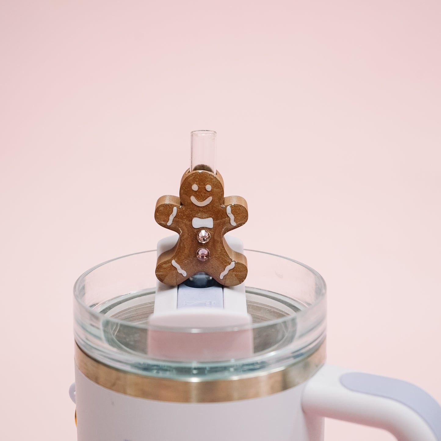 Gingerbread Straw Charm