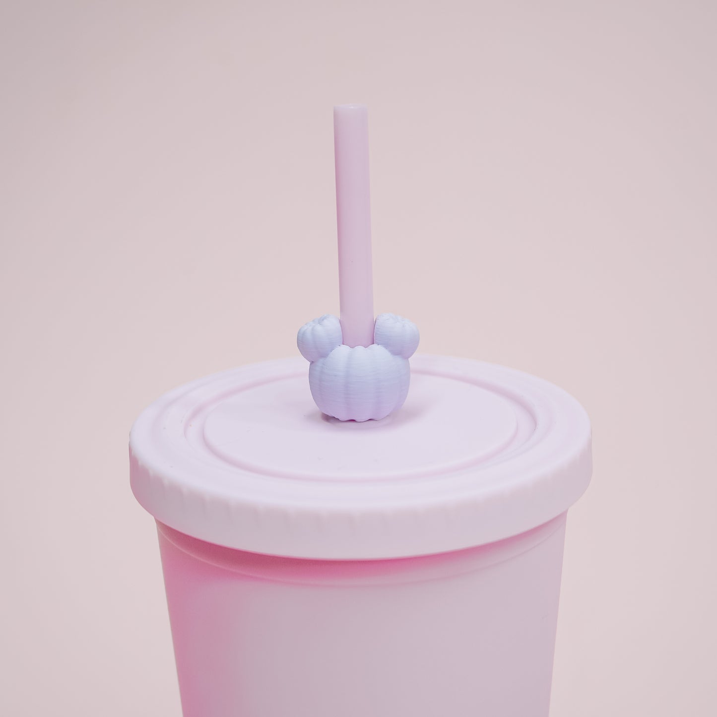 Mini Ears Pumpkin Straw Charm