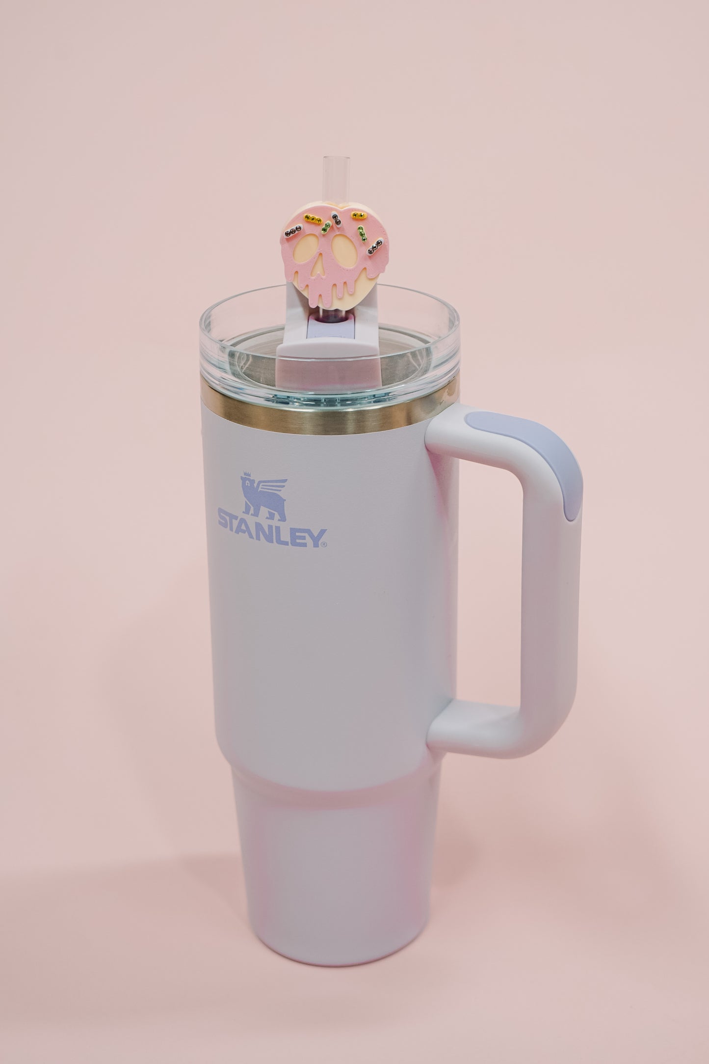 Poison Apple Straw Charm