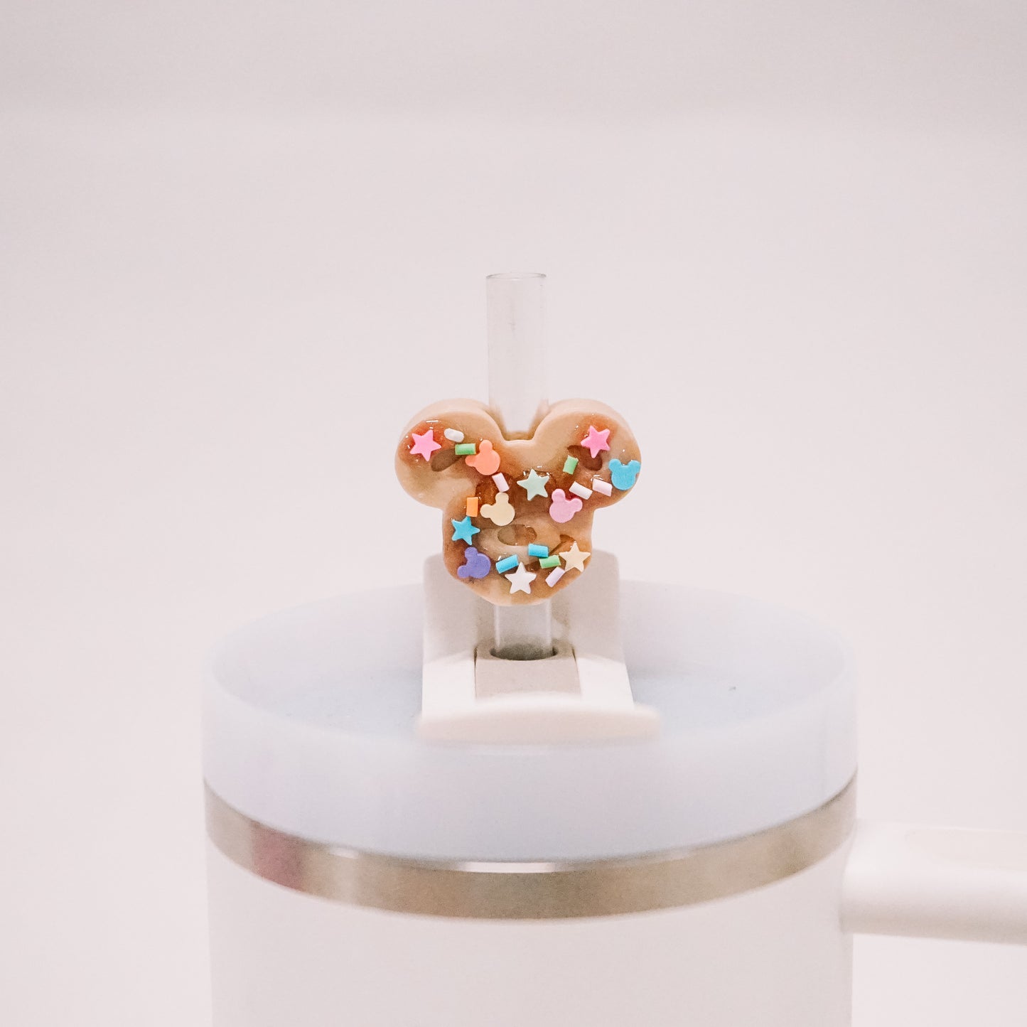 70th Ears Waffle Straw Charm