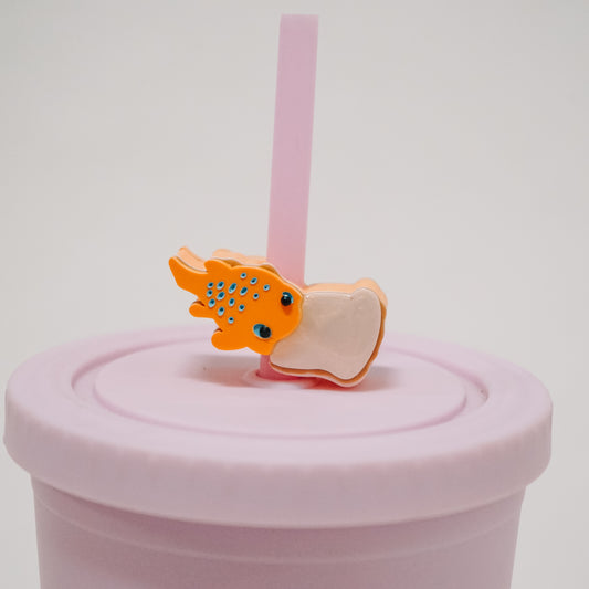 Weather Fish Straw Charm