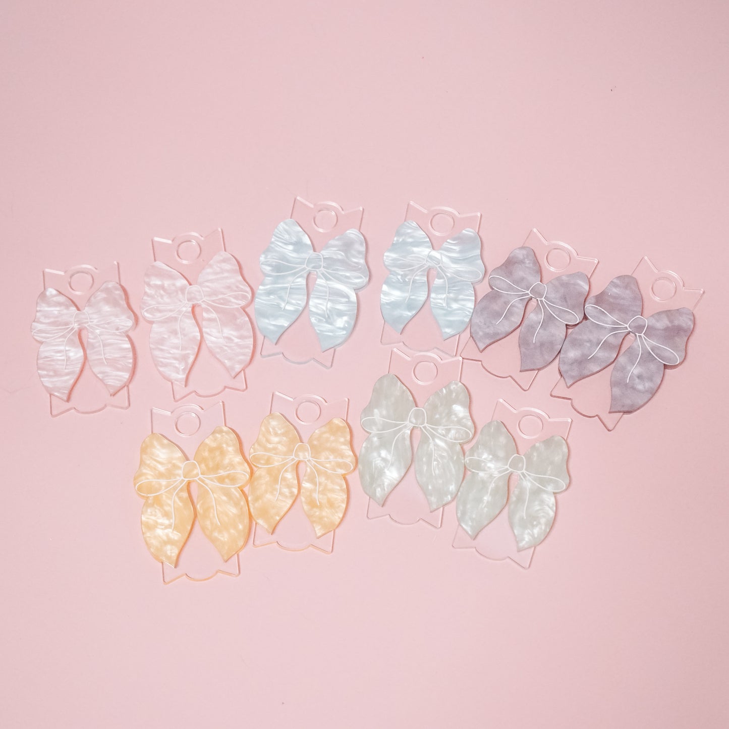 Pastel Bow Lid Plate