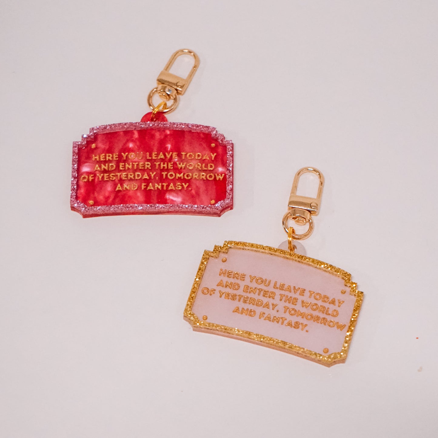 Enter Sign Bag Charm