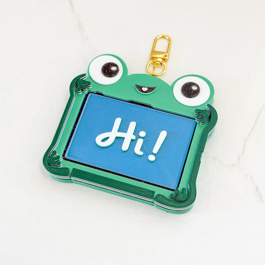 3D Lily Pad Bag Charm