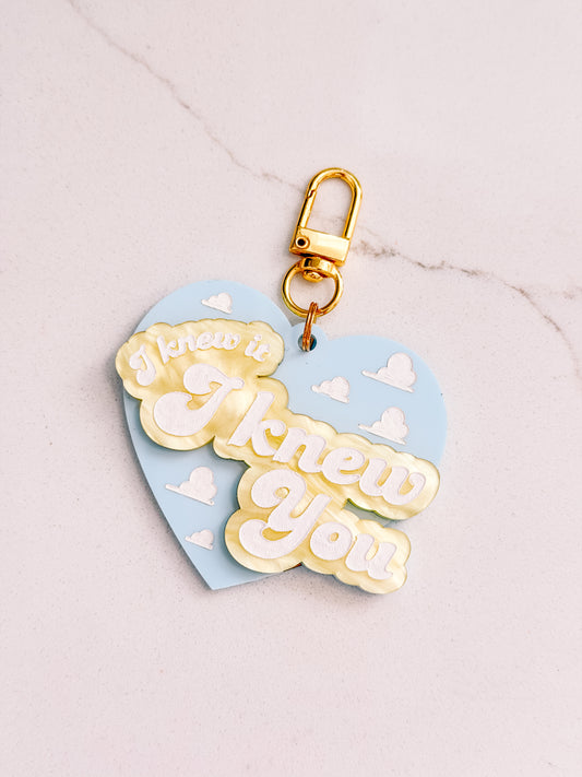 I Knew You Bag Charm