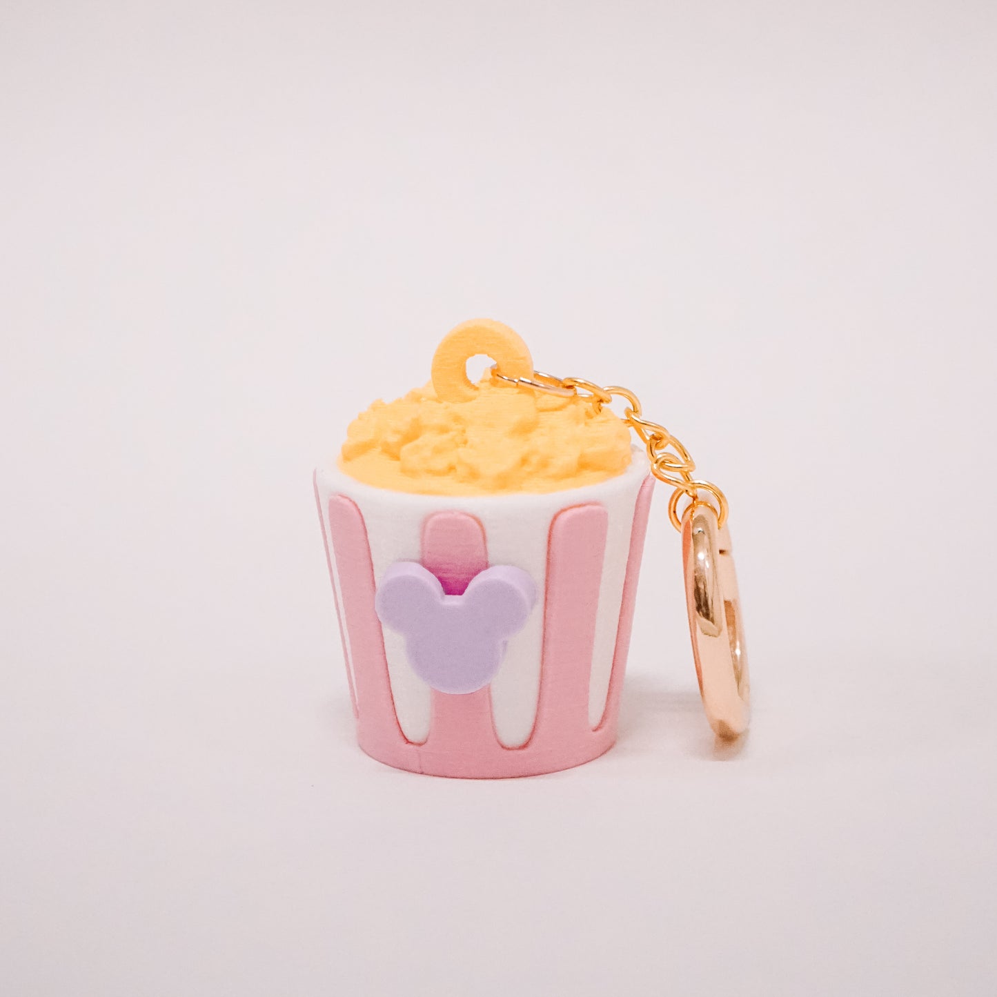 3D Popcorn Bag Charm