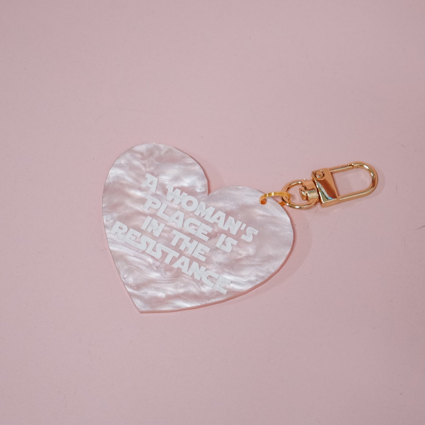 Resistance Girlie Bag Charm