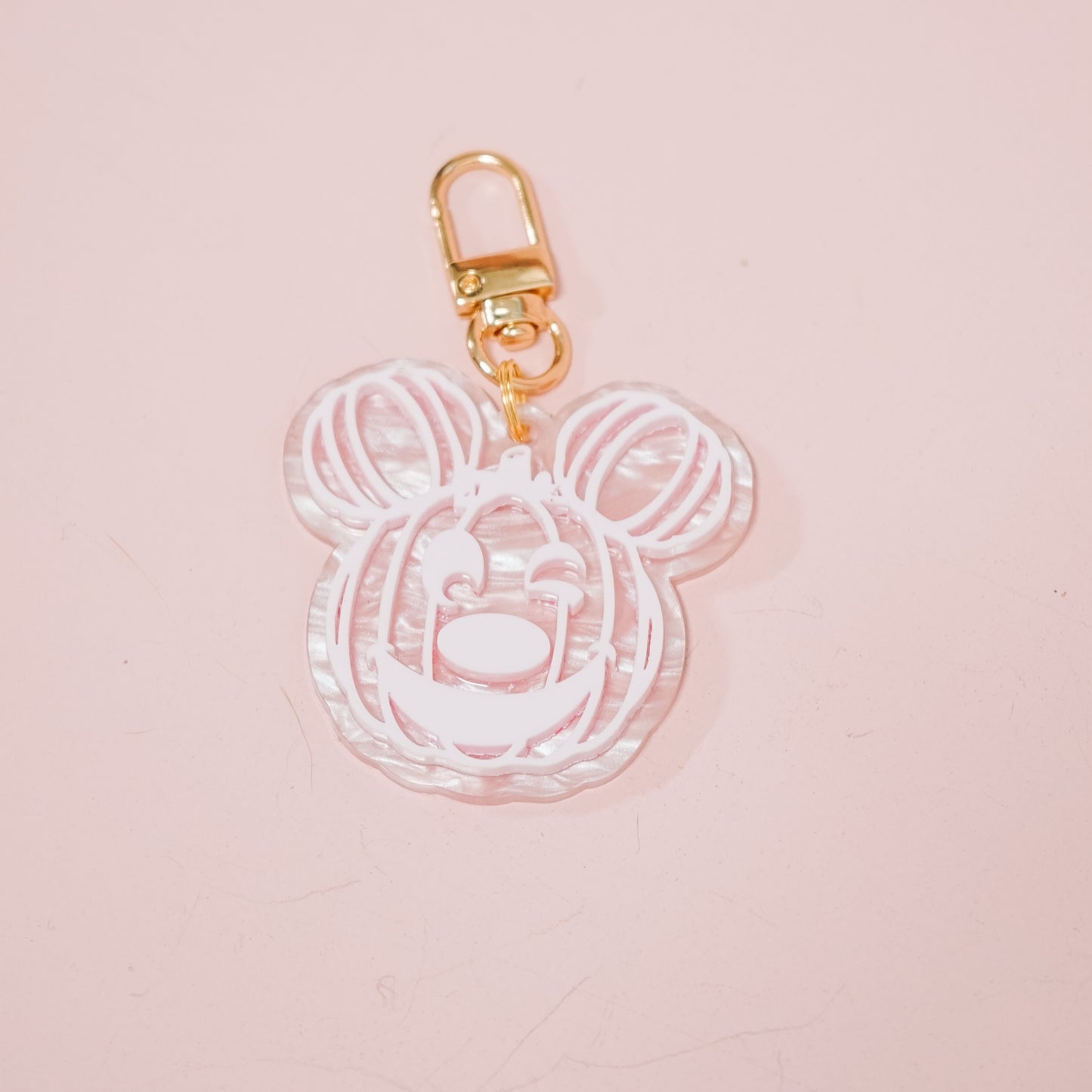 Winking Pumpkin Bag Charm