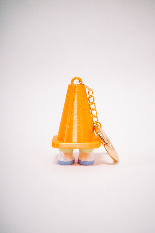 3D Toy Cone Bag Charm