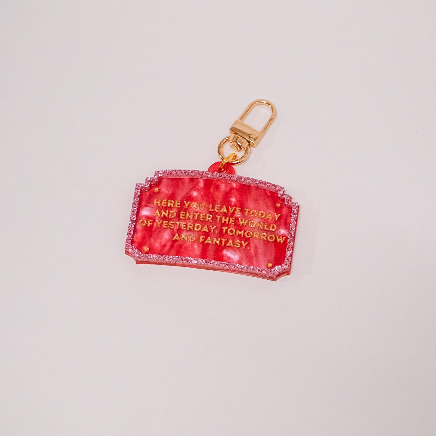 Enter Sign Bag Charm