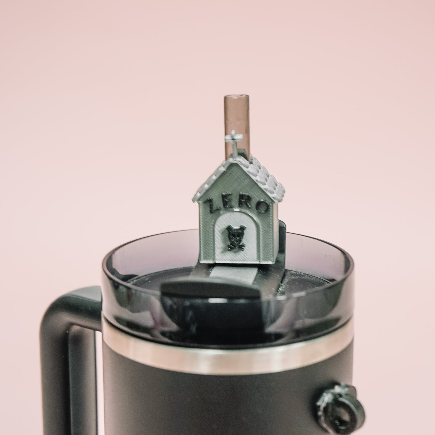 Dog House Straw Charm