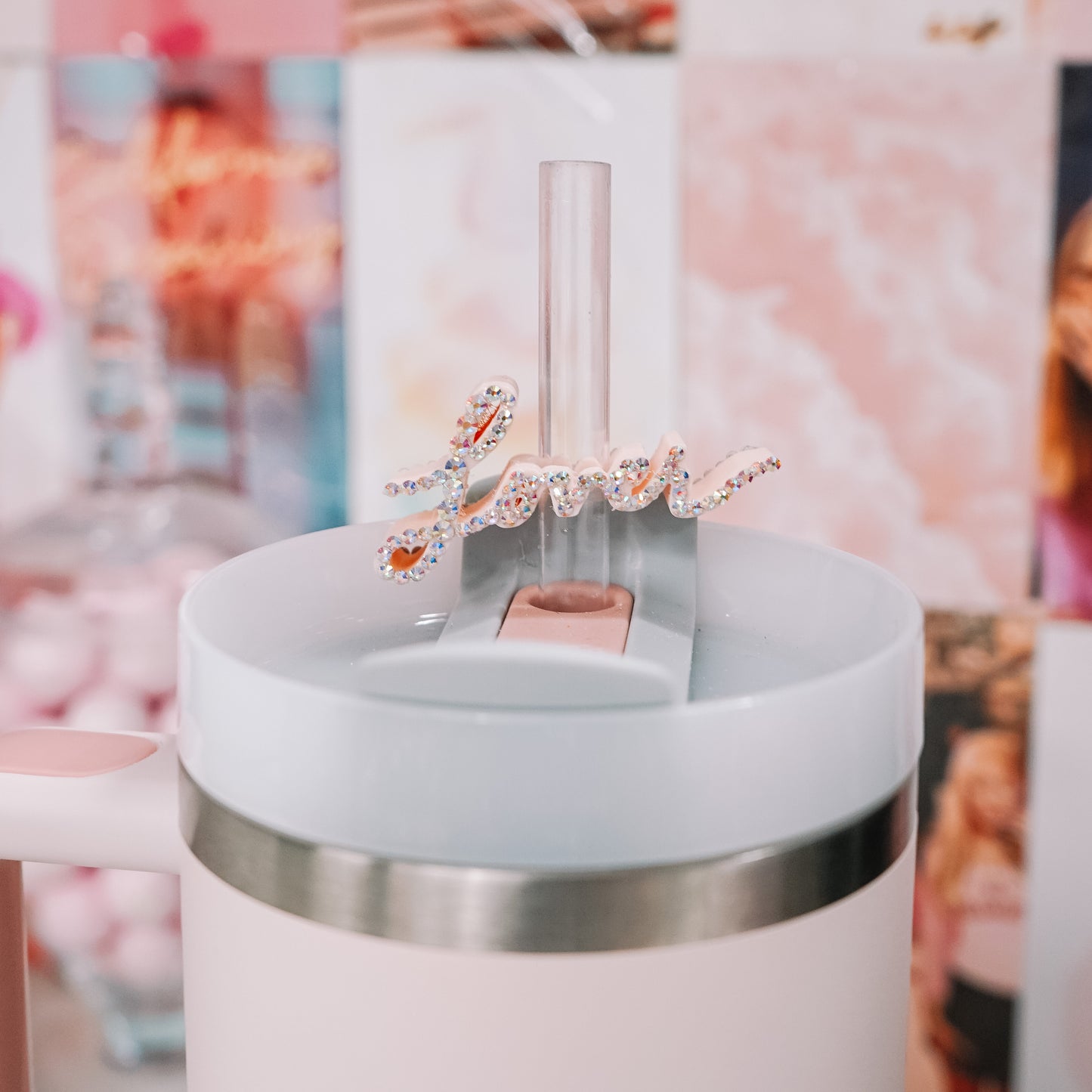 Lover Straw Charm