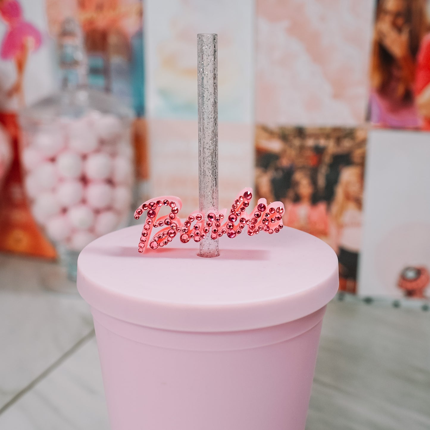 Icon Straw Charm