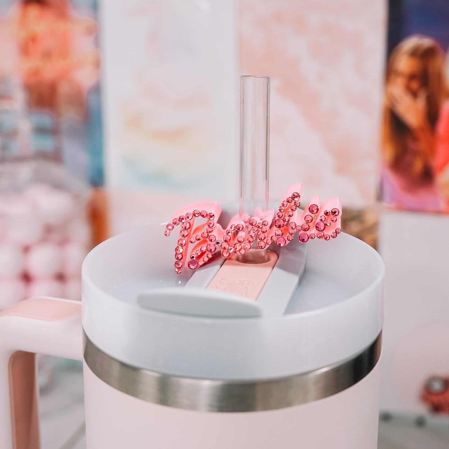 Icon Straw Charm
