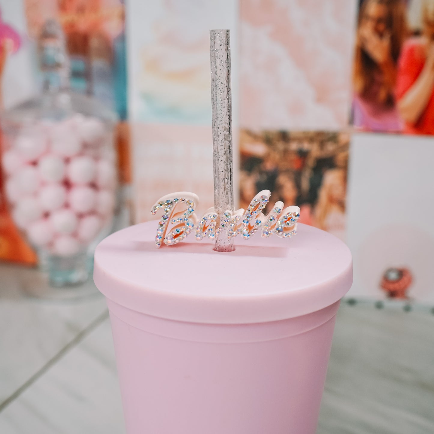 Icon Straw Charm