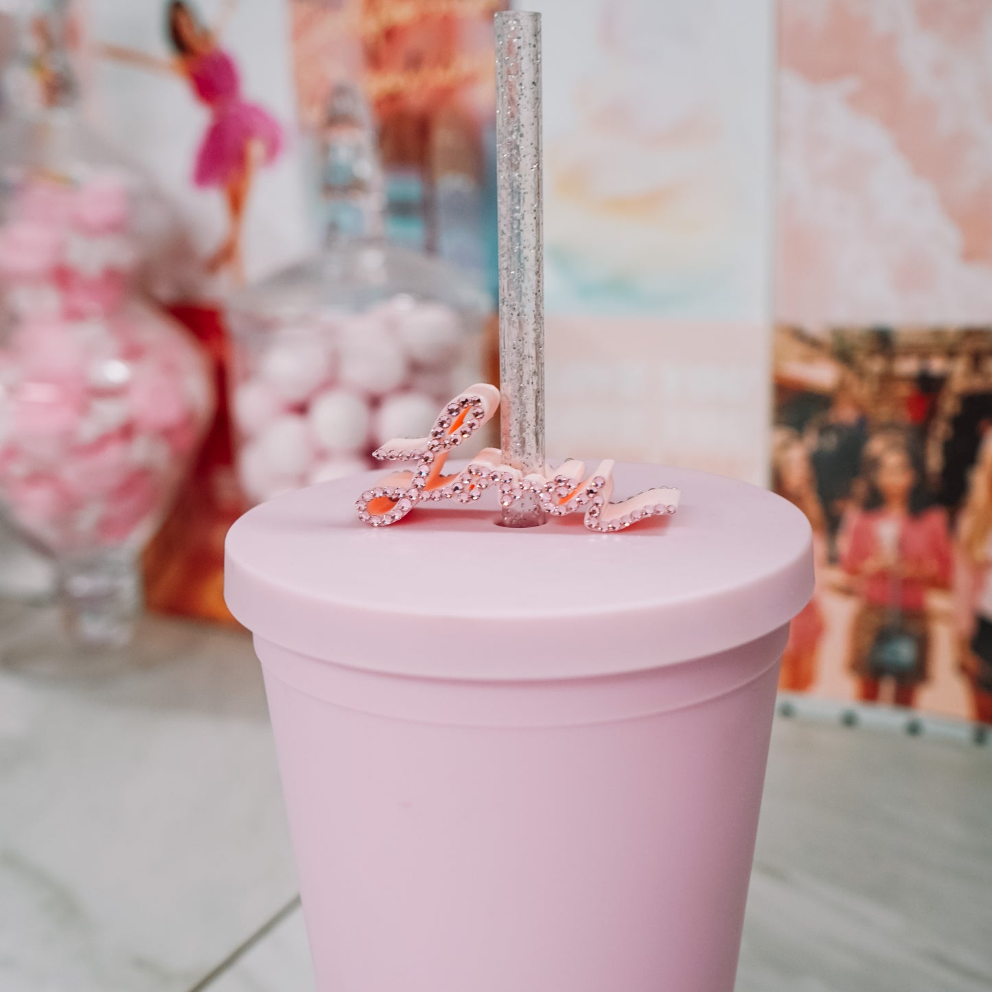 Lover Straw Charm