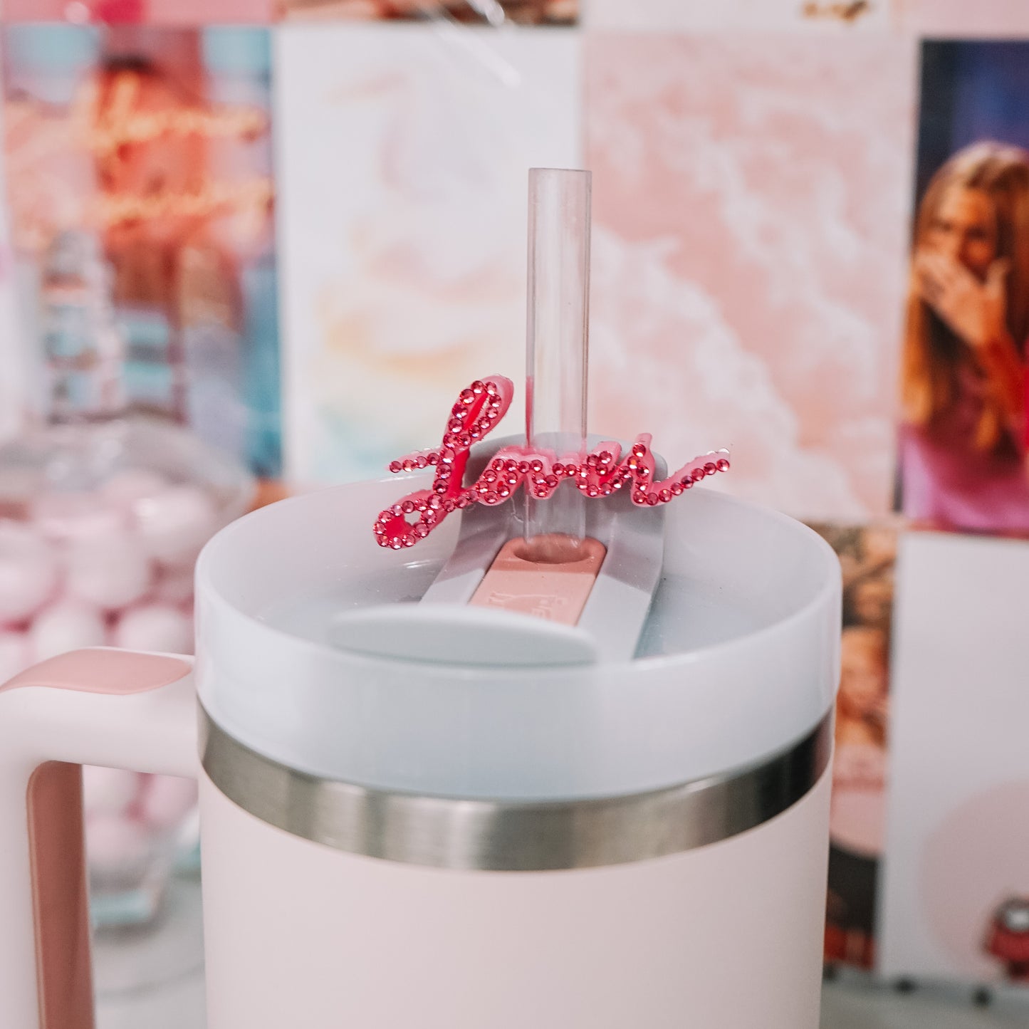 Lover Straw Charm