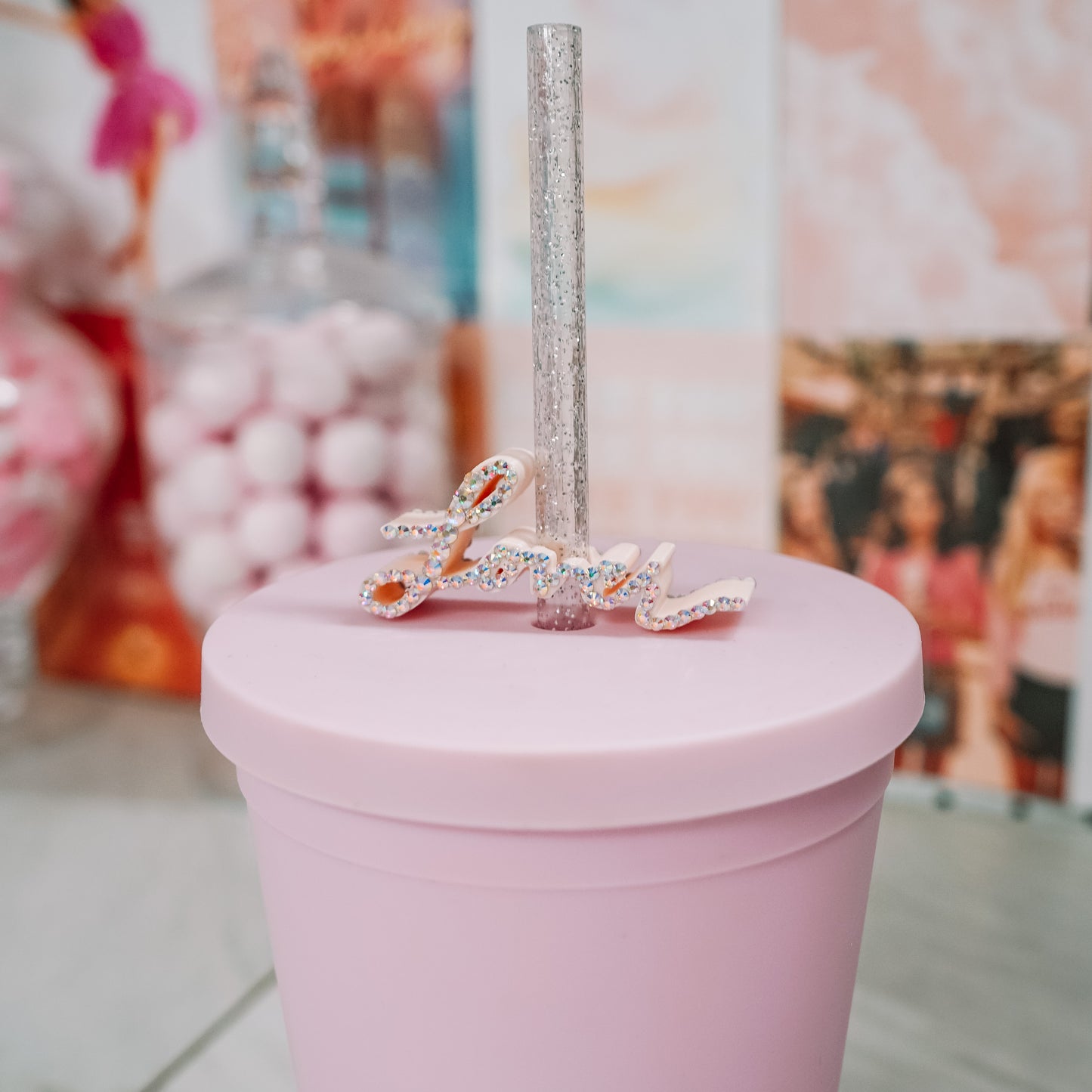 Lover Straw Charm