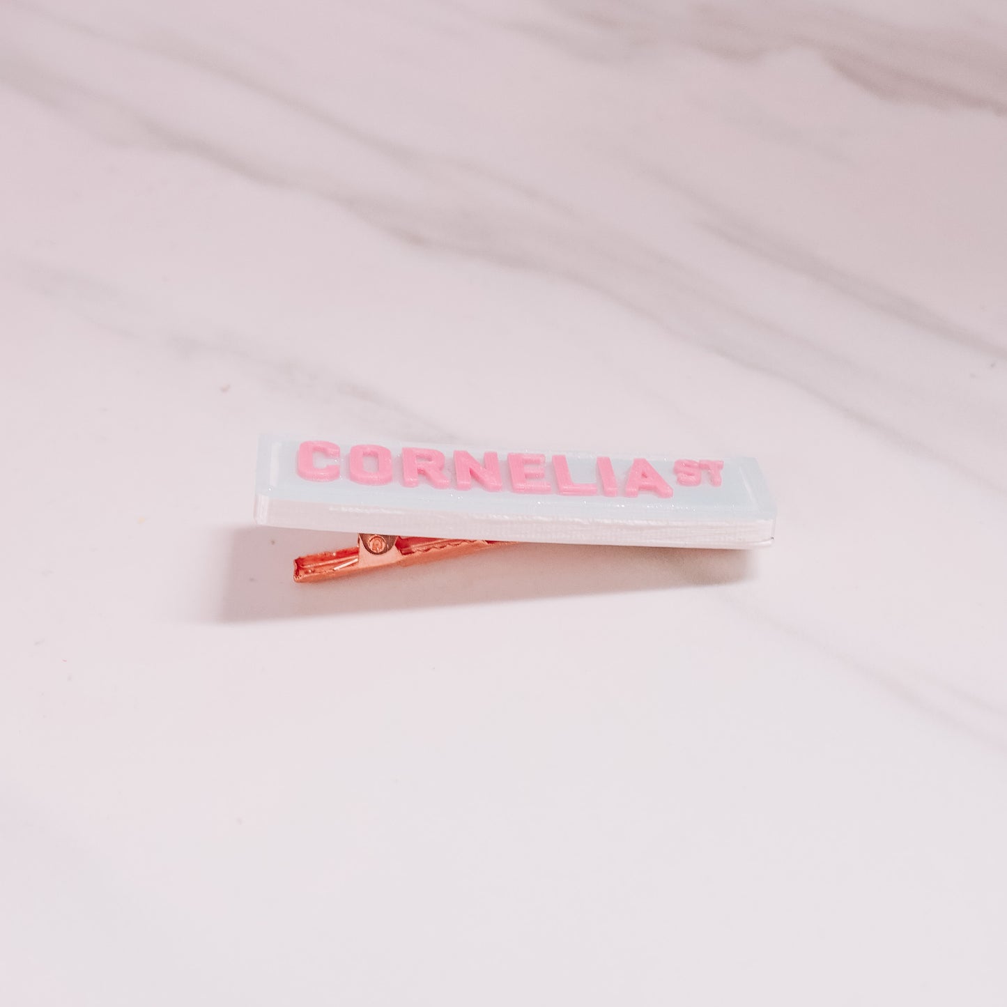 Street Sign Barrette
