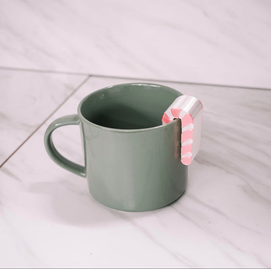 Candy Cane Mug Charm