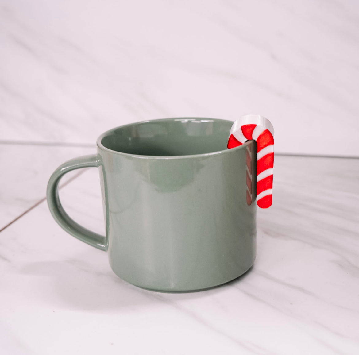 Candy Cane Mug Charm
