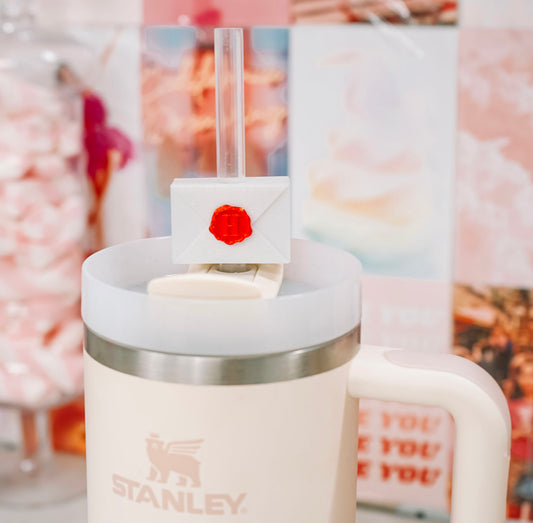 Acceptance Letter Straw Charm