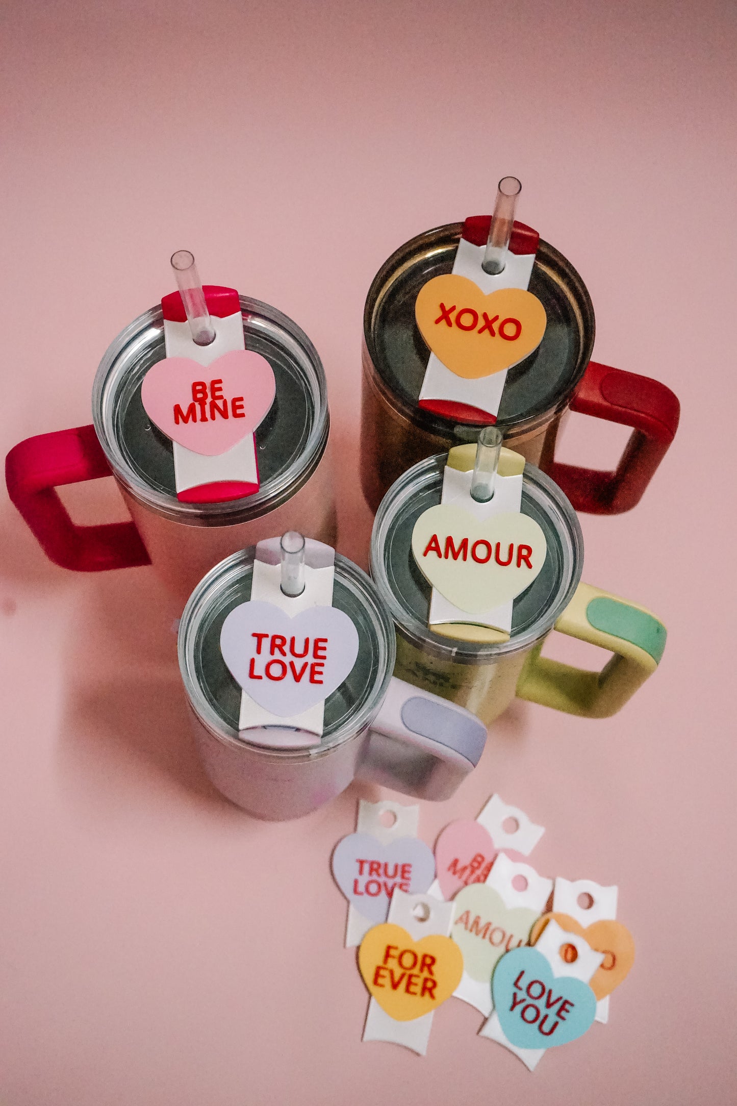 Candy Heart Lid Plate
