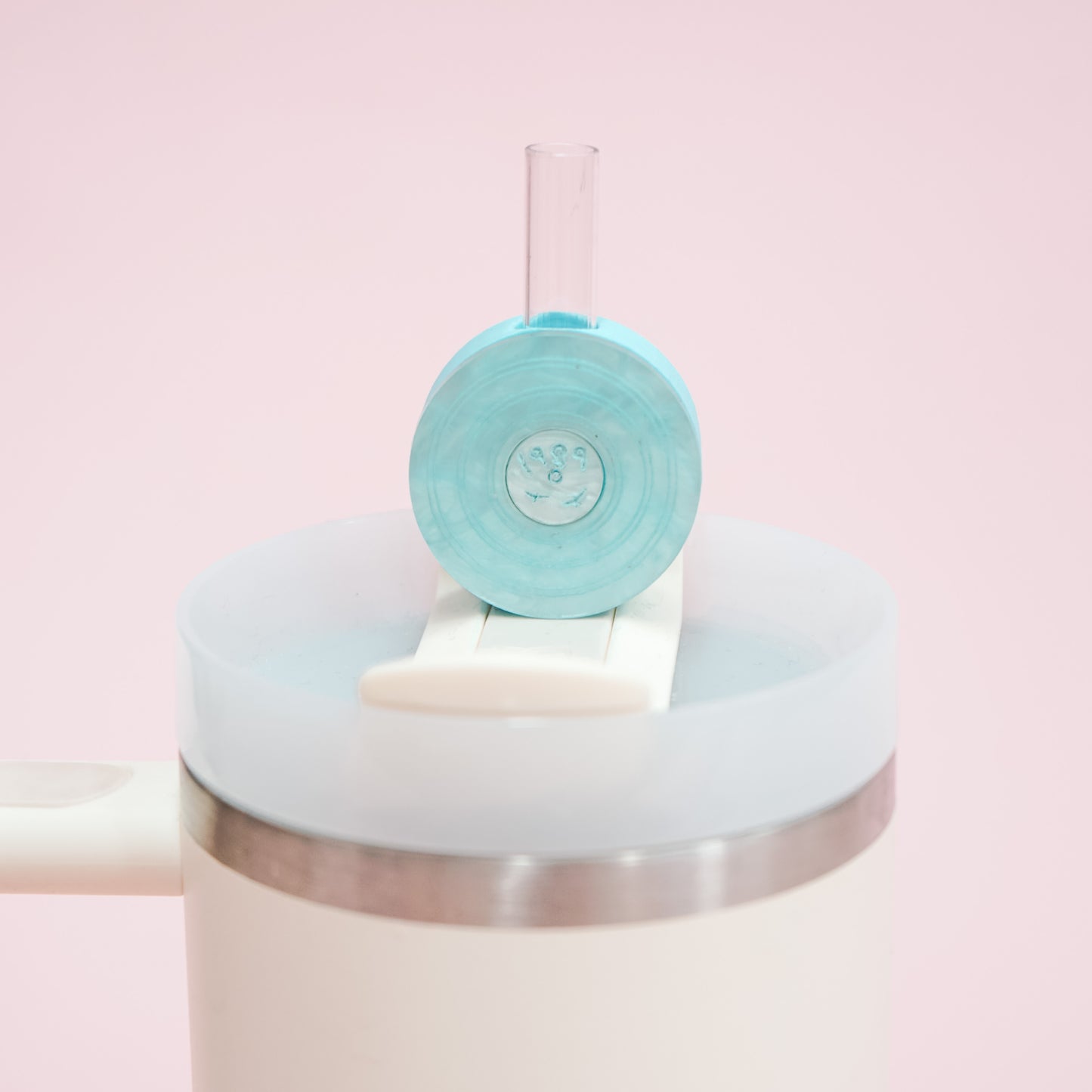 Record Straw Charm