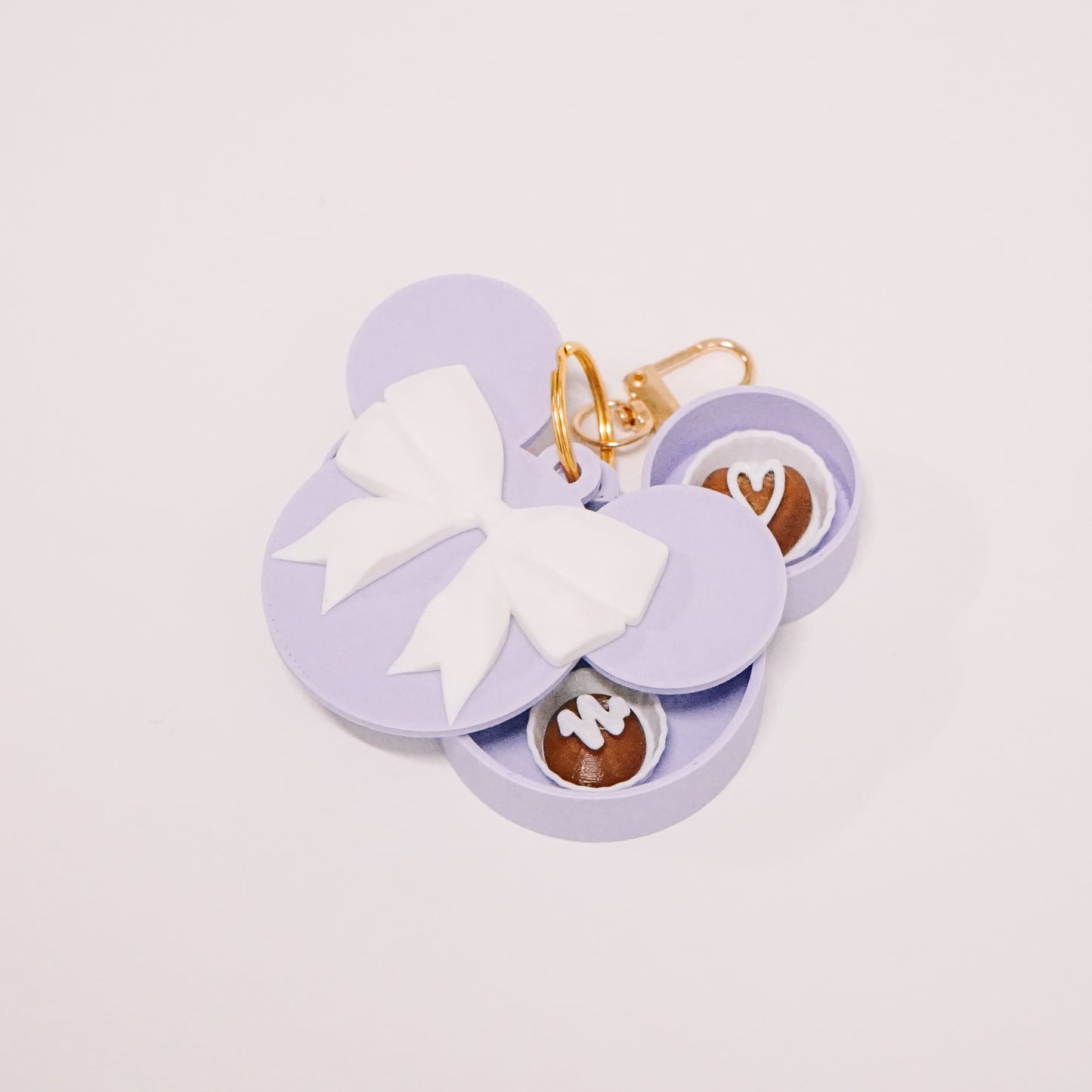 Ears Box of Chocolates Bag Charm