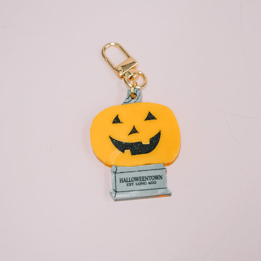 Halloween Pumpkin Bag Charm