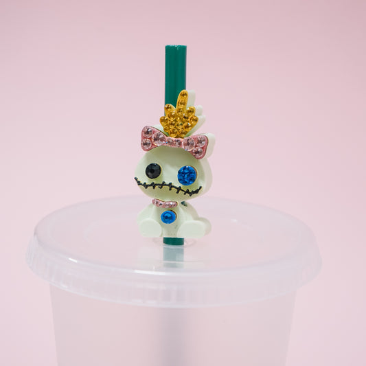 Island Doll Straw Charm