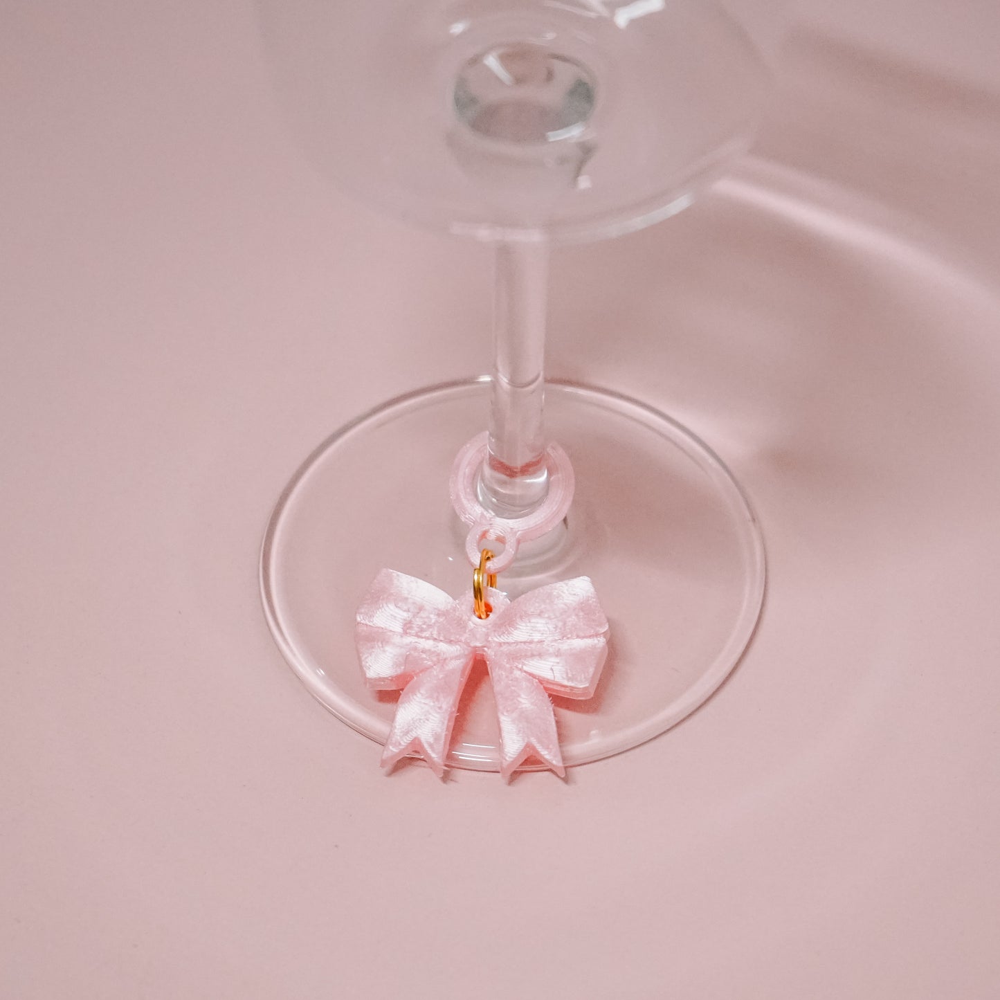 Bow Wine Charms