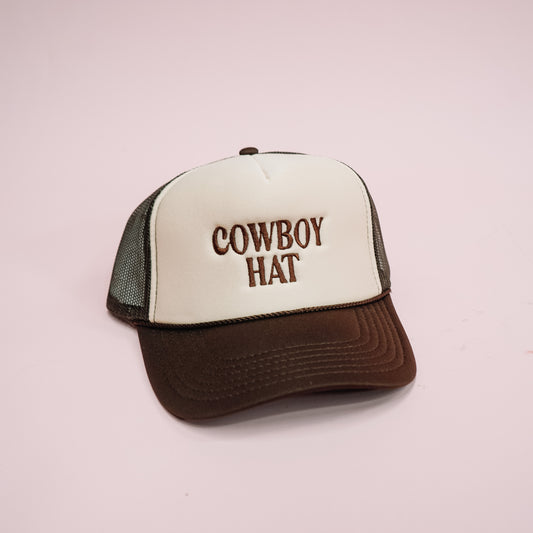 Embroidered Trucker Hat