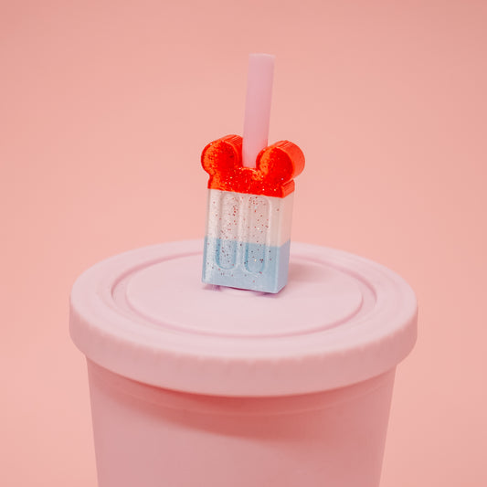 Ears Popsicle Straw Charm