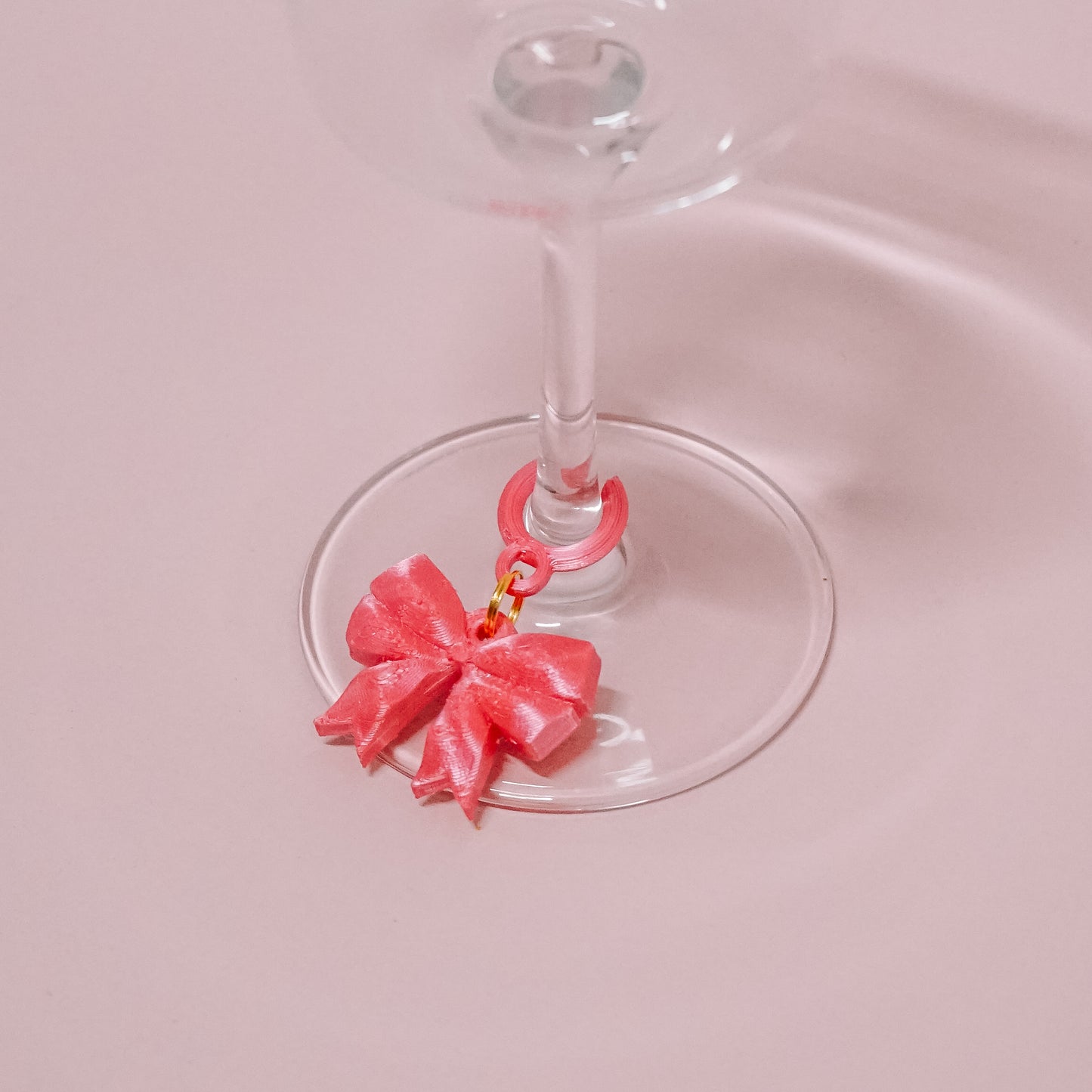 Bow Wine Charms