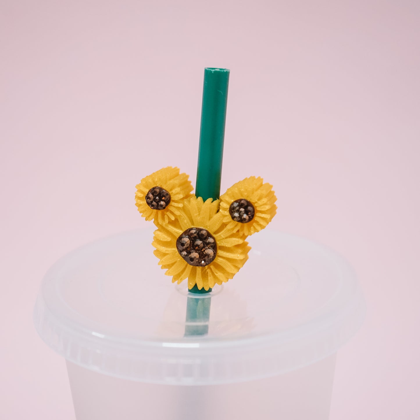 Ears Sunflower Straw Charm