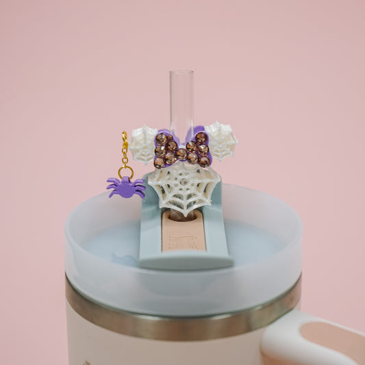 Spiderweb Mouse Charm