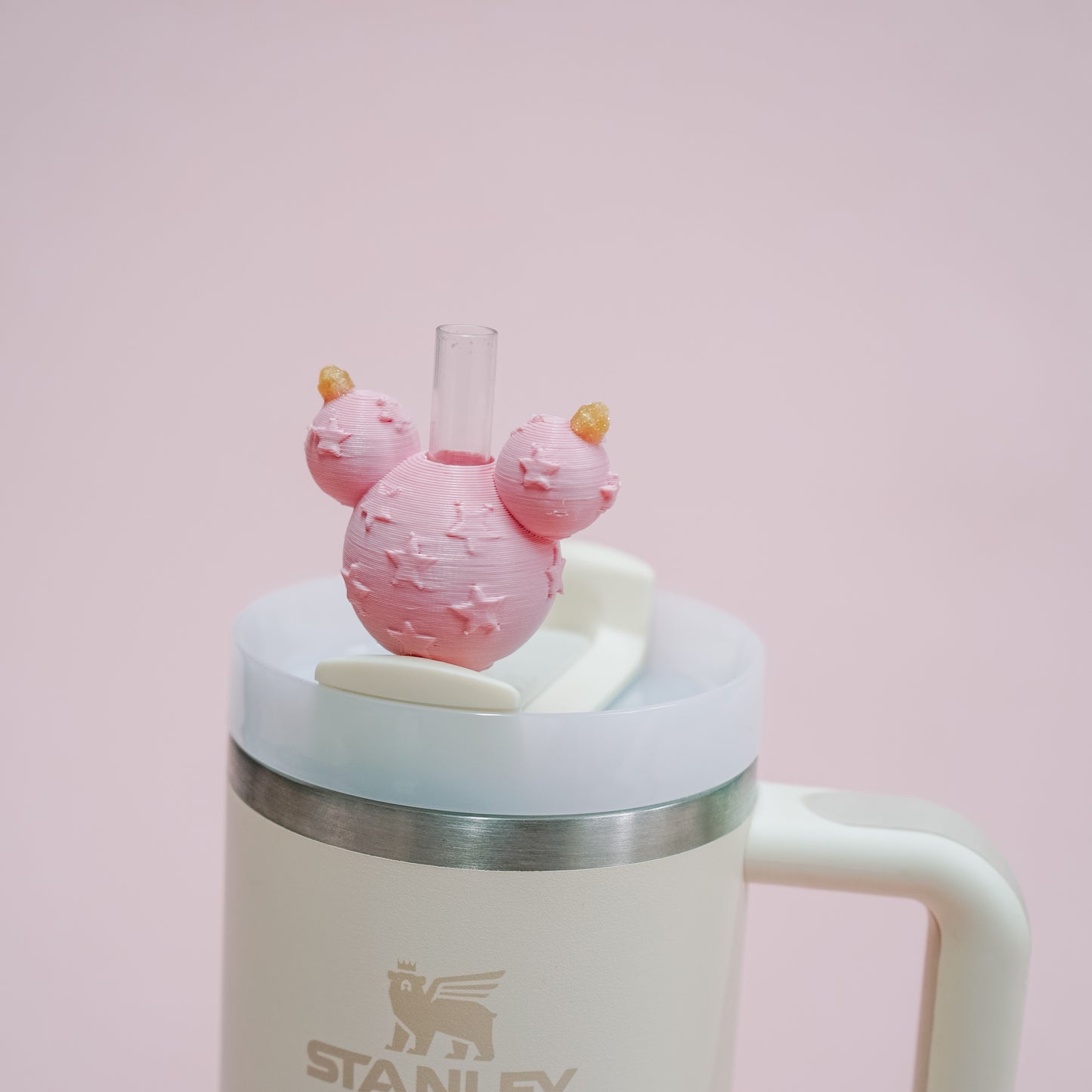 3D Ear Ornament Straw Charm