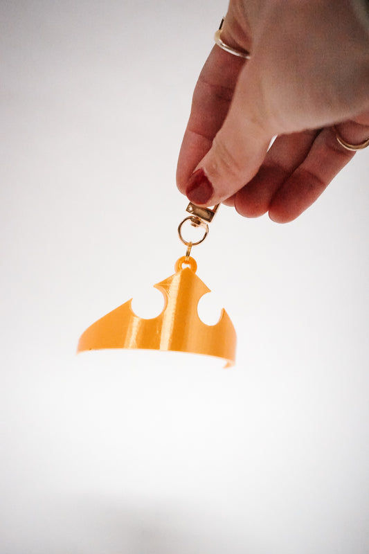 3D Princess Crown Bag Charm