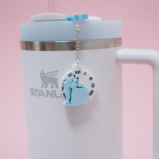 Midnight Straw Dangle