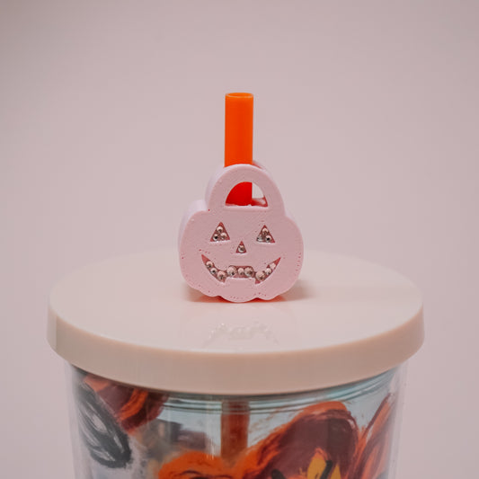 Candy Bucket Straw Charm