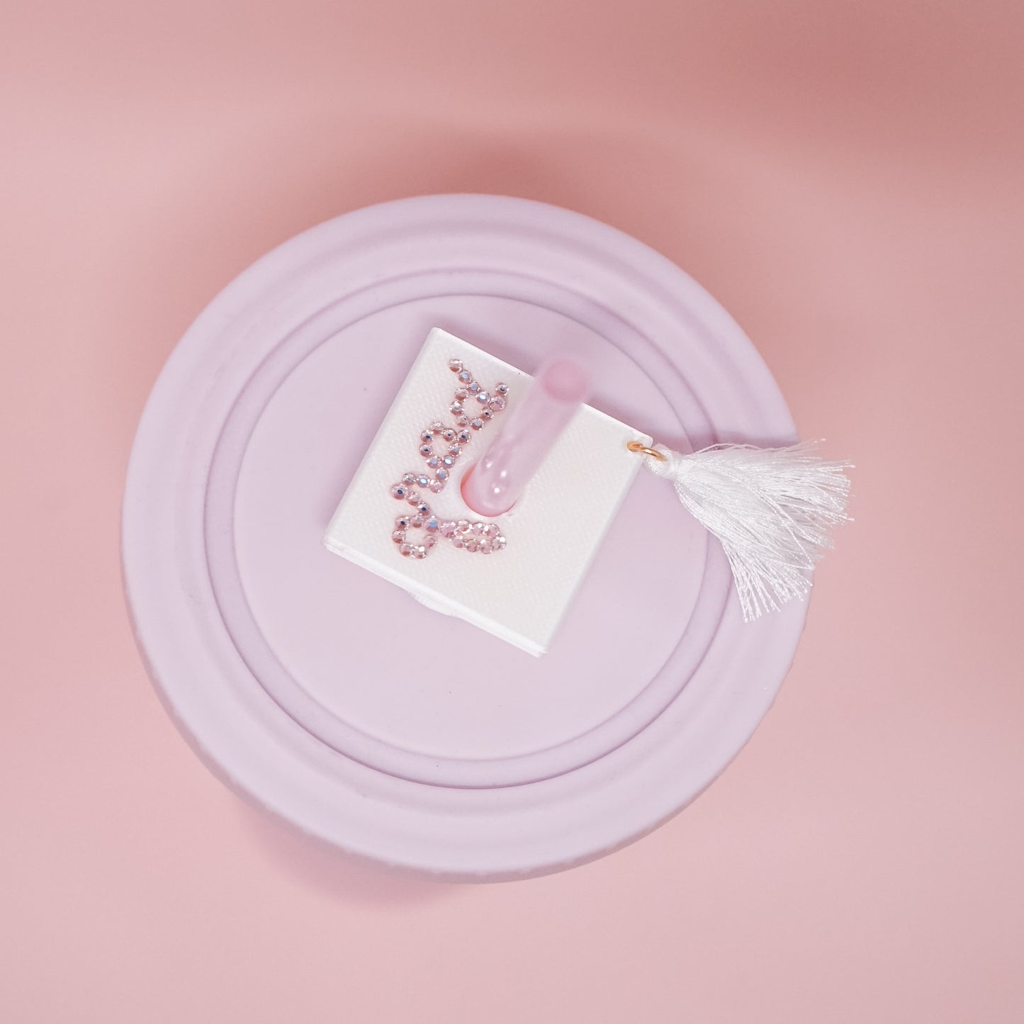 Grad Cap Straw Charm