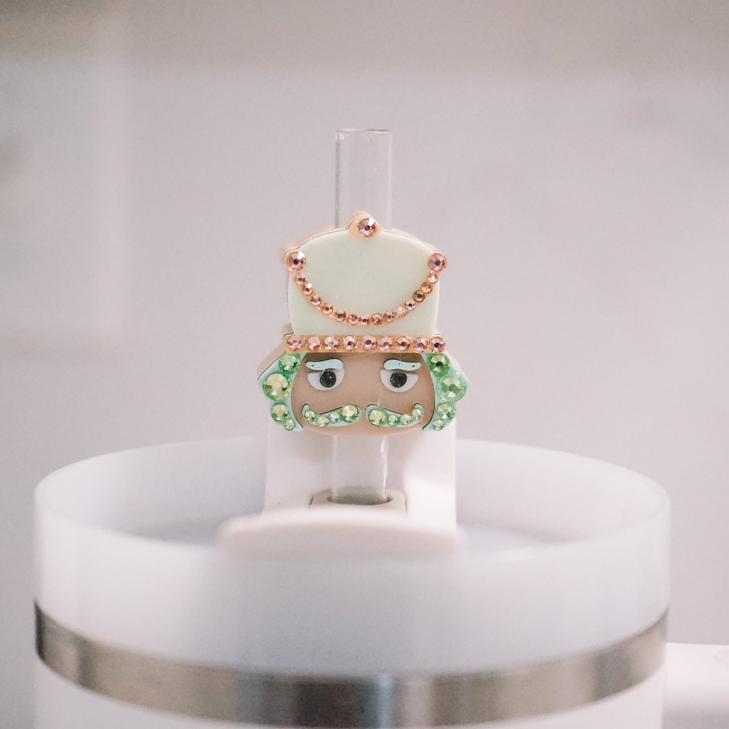 Nutcracker Straw Charm