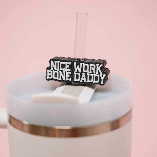BoneDaddy Straw Charm