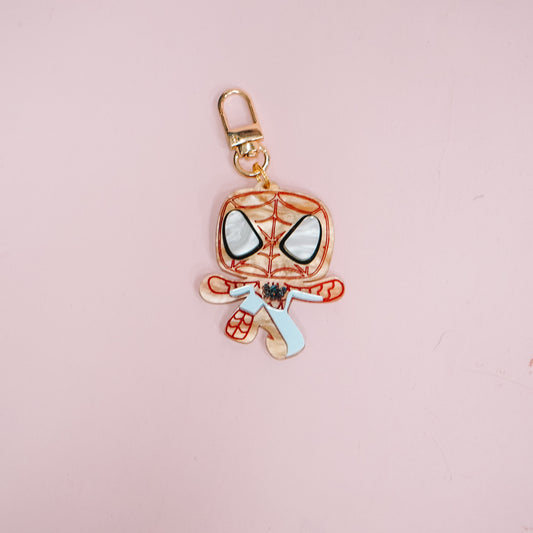 Ginger Spidey Bag Charm