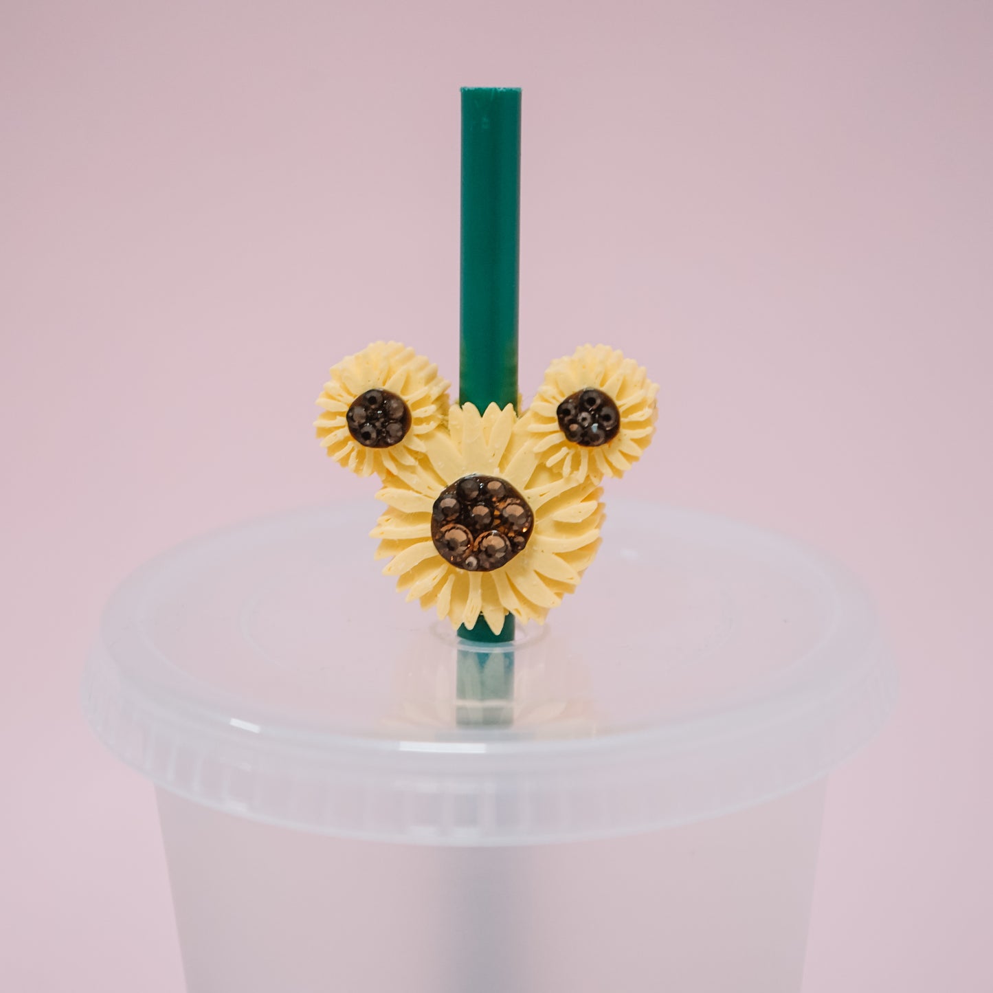 Ears Sunflower Straw Charm