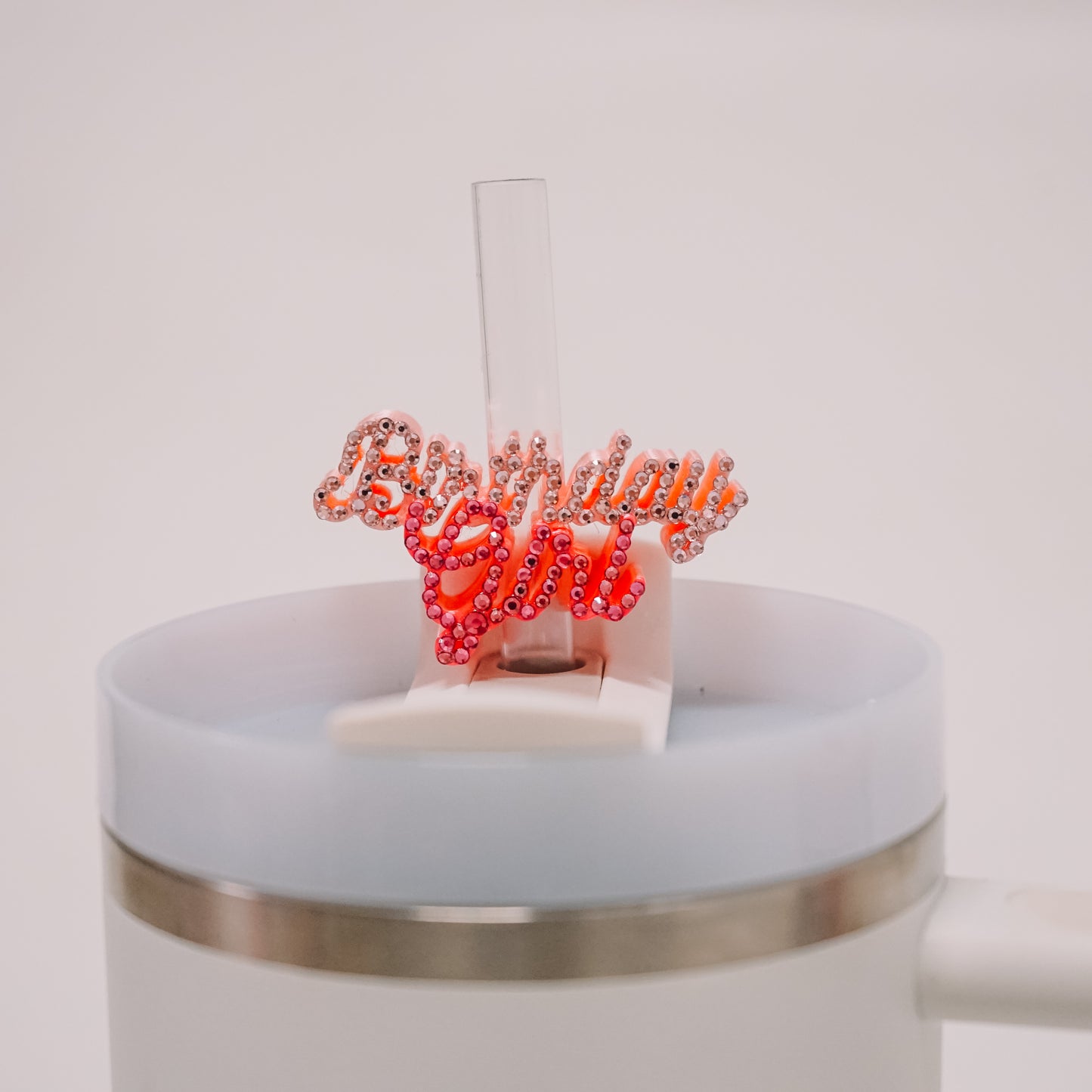 Birthday Girl Straw Charm
